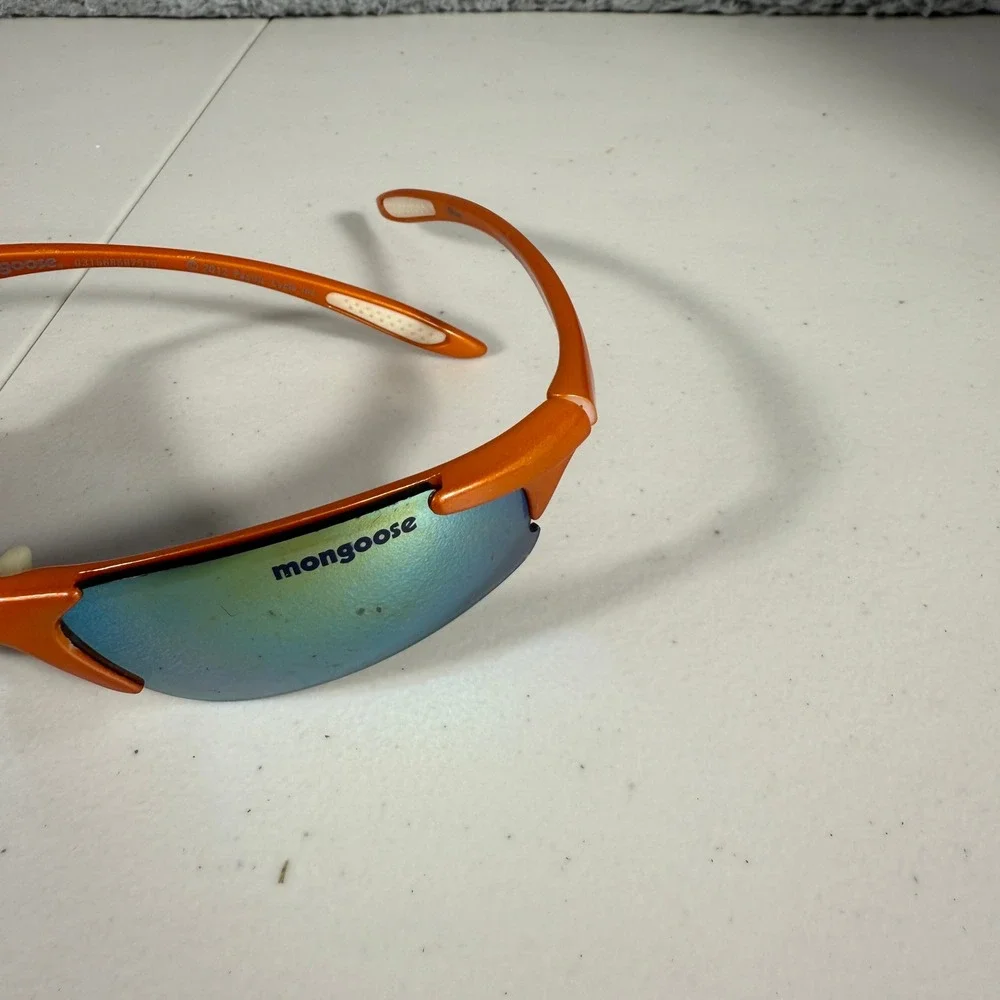 2012 Mongoose Sunglasses Orange With Color Lenses‎ 100% UV